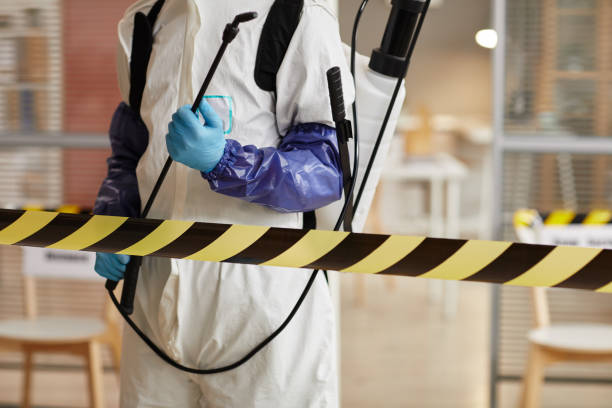 Professional Biohazard technician working in Phillips, WI